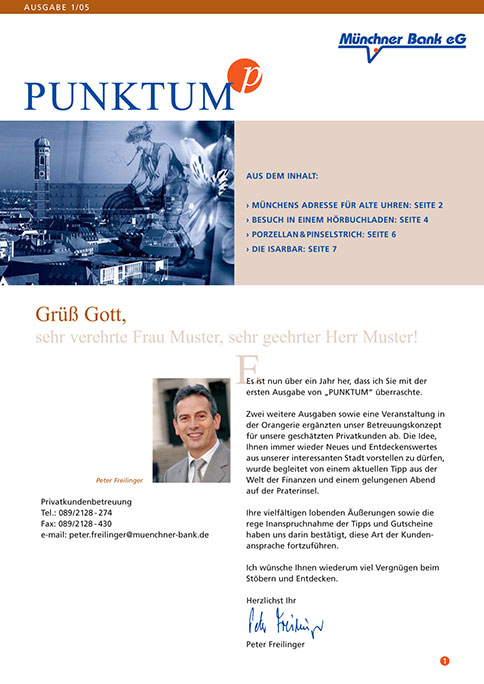 Münchner Bank Punktum 01